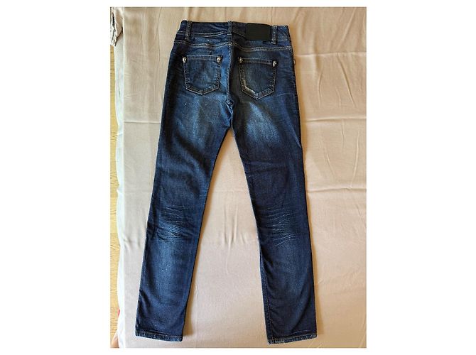 Jeans "Strawberry Cheesecake" Philipp Plein Azul - vista 2