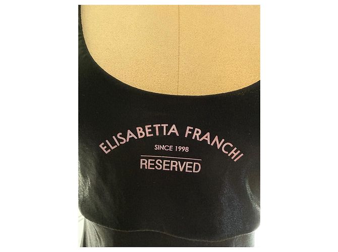 Body negro Elisabetta Franchi - vista 3