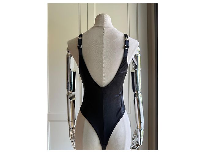 Body negro Elisabetta Franchi - vista 4