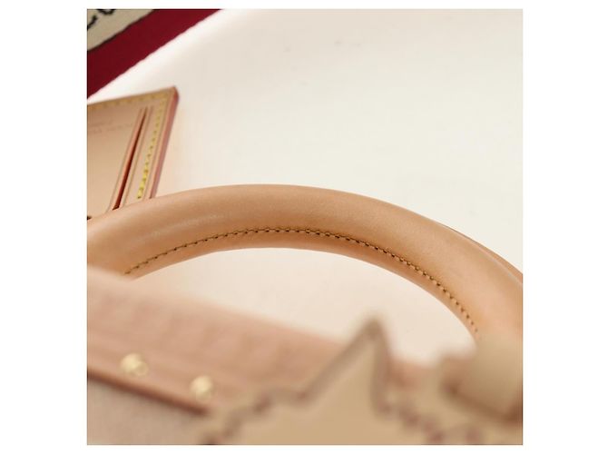 LOUIS VUITTON Bolsa Miaowgram Petite Vallees Bege M14592 LV Auth 190136SM Monograma - vista 14