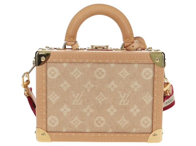 LOUIS VUITTON Bolsa Miaowgram Petite Vallees Bege M14592 LV Auth 190136SM Monograma - vista 2
