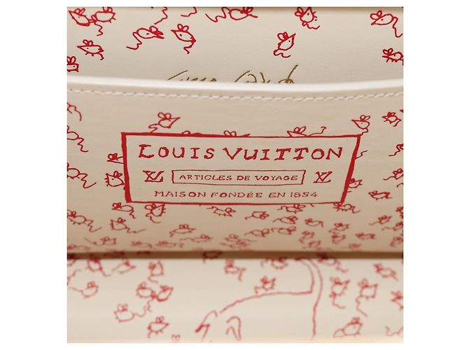 LOUIS VUITTON Bolsa Miaowgram Petite Vallees Bege M14592 LV Auth 190136SM Monograma - vista 30