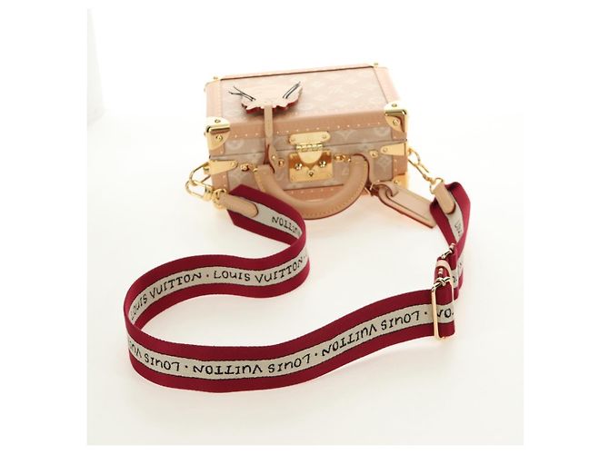 LOUIS VUITTON Bolsa Miaowgram Petite Vallees Bege M14592 LV Auth 190136SM Monograma - vista 8