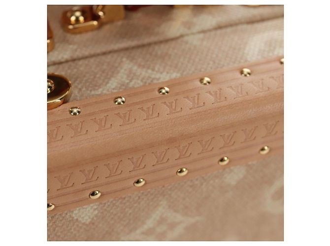 LOUIS VUITTON Bolsa Miaowgram Petite Vallees Bege M14592 LV Auth 190136SM Monograma - vista 9