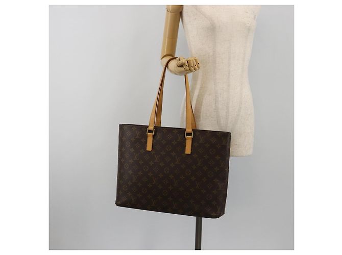 LOUIS VUITTON Borsa Tote Monogram Luco M51155 LV Auth 190865 Monogramma - vista 25