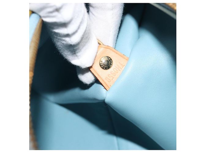 LOUIS VUITTON Monogram Vernis Bedford Hand Bag Baby Blue M91007 LV Auth 190801 Blu chiaro - vista 12