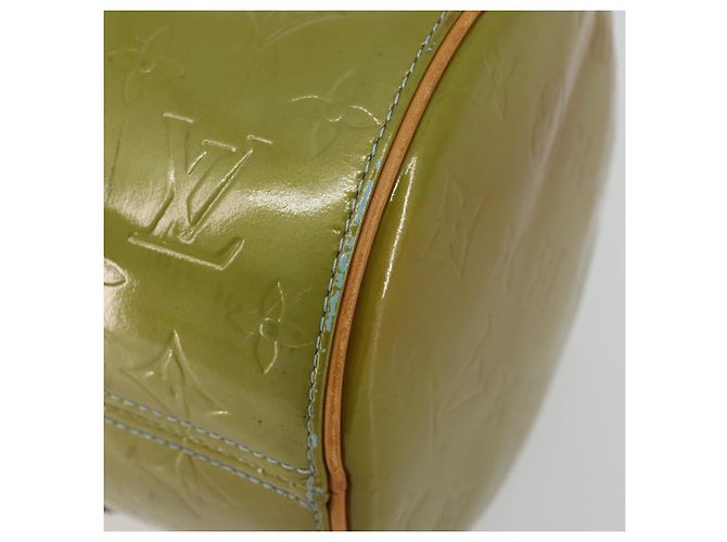 LOUIS VUITTON Monogram Vernis Bedford Hand Bag Baby Blue M91007 LV Auth 190801 Blu chiaro - vista 14