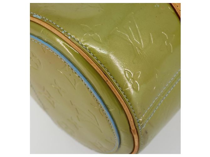 LOUIS VUITTON Monogram Vernis Bedford Hand Bag Baby Blue M91007 LV Auth 190801 Blu chiaro - vista 15