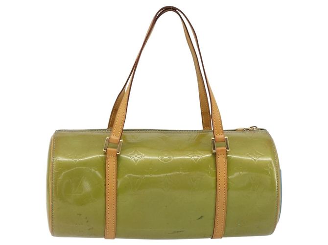 LOUIS VUITTON Monogram Vernis Bedford Hand Bag Baby Blue M91007 LV Auth 190801 Blu chiaro - vista 2
