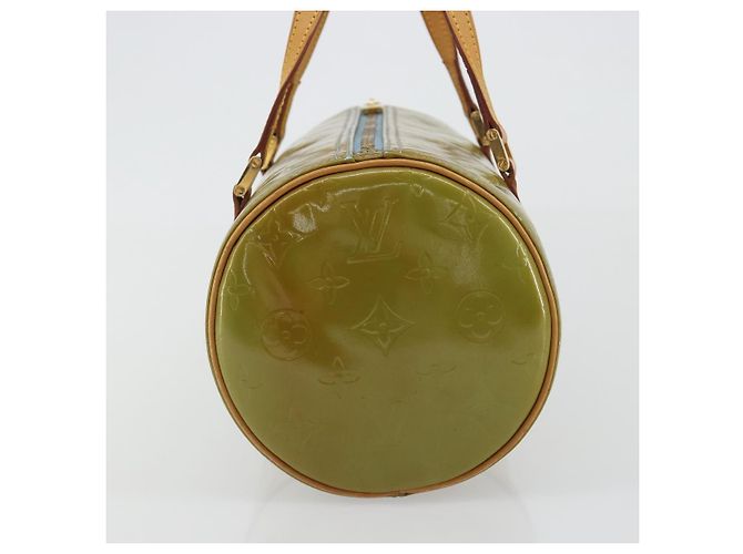 LOUIS VUITTON Monogram Vernis Bedford Hand Bag Baby Blue M91007 LV Auth 190801 Blu chiaro - vista 4