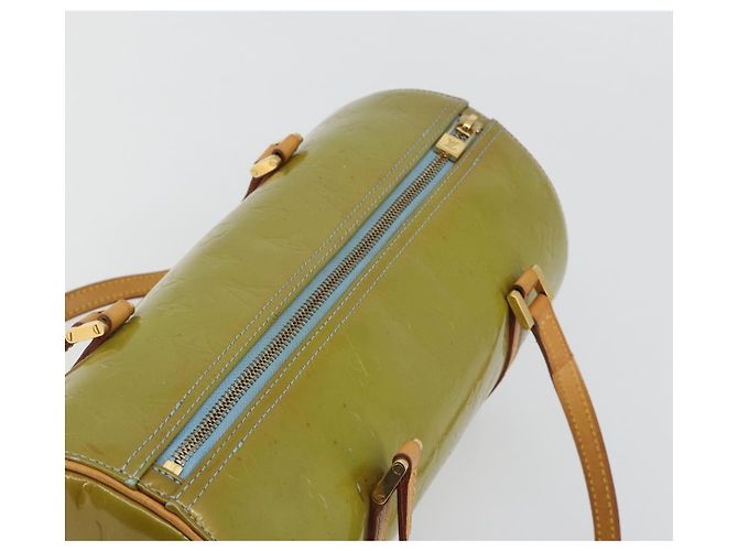 LOUIS VUITTON Monogram Vernis Bedford Hand Bag Baby Blue M91007 LV Auth 190801 Blu chiaro - vista 6