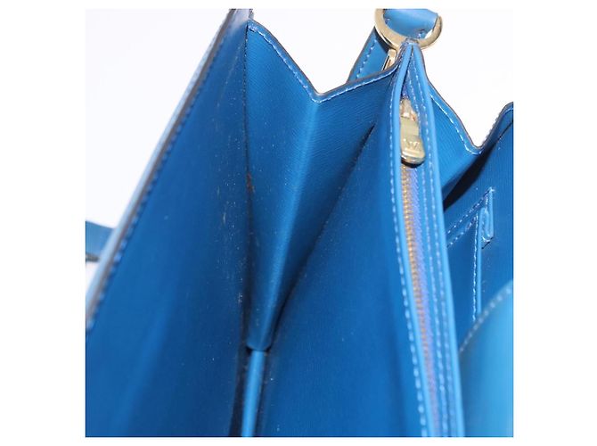 LOUIS VUITTON Epi Capuchin Shoulder Bag Blue M52345 LV Auth ep15066 - vista 22