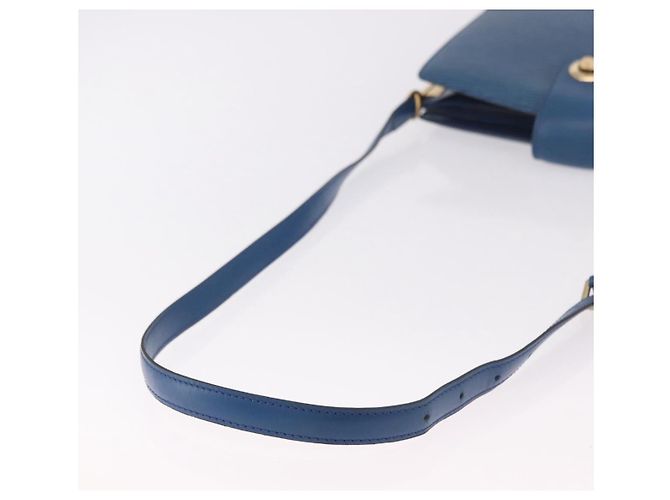 LOUIS VUITTON Epi Capuchin Shoulder Bag Blue M52345 LV Auth ep15066 - vista 7