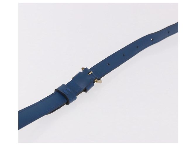 LOUIS VUITTON Epi Capuchin Shoulder Bag Blue M52345 LV Auth ep15066 - vista 8