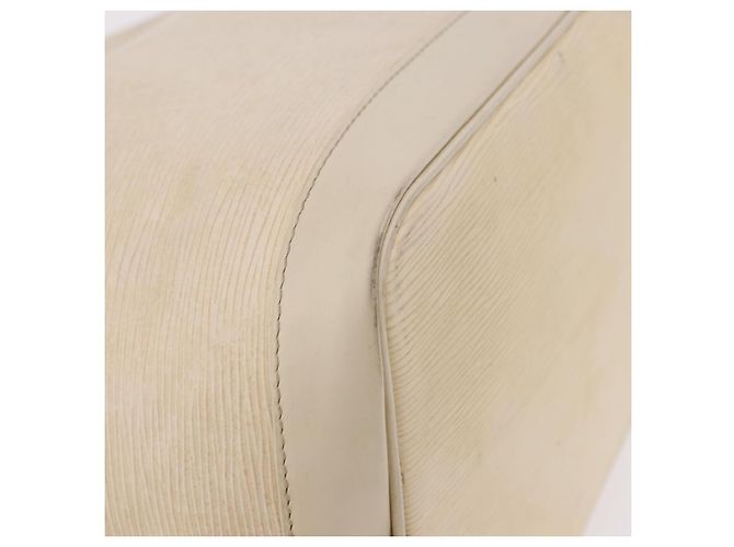 Borsa a Spalla LOUIS VUITTON Epi Petit Noe Bianco Yvoire M4084J LV Auth 191694 - vista 15