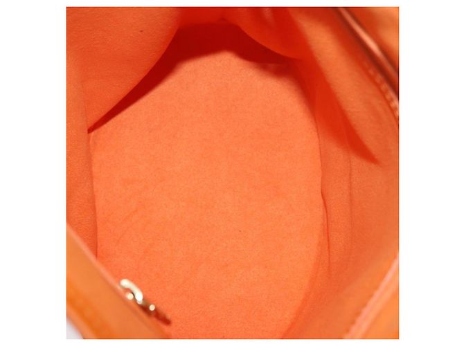 Borsa a Spalla LOUIS VUITTON Epi Bucket PM Arancione Mandarin M5899H LV Auth 191260V Grigio - vista 10