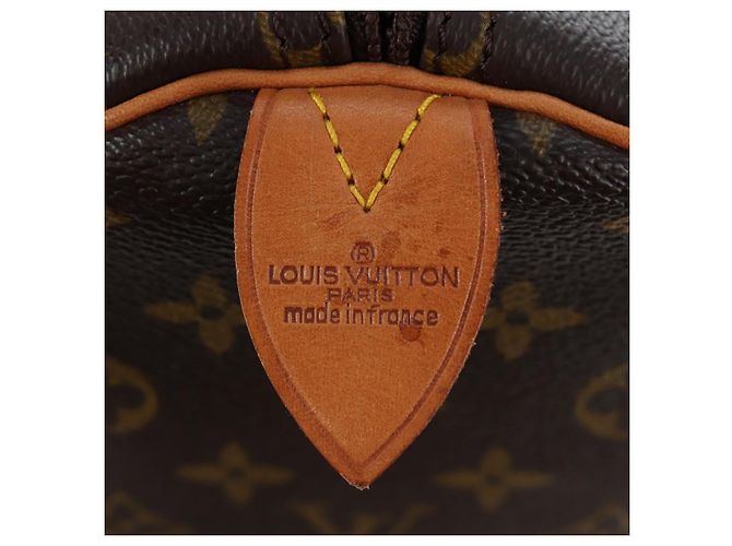 LOUIS VUITTON Monogram Keepall 55 Boston Bag M41424 LV Auth 188460SAV Monogramma - vista 19