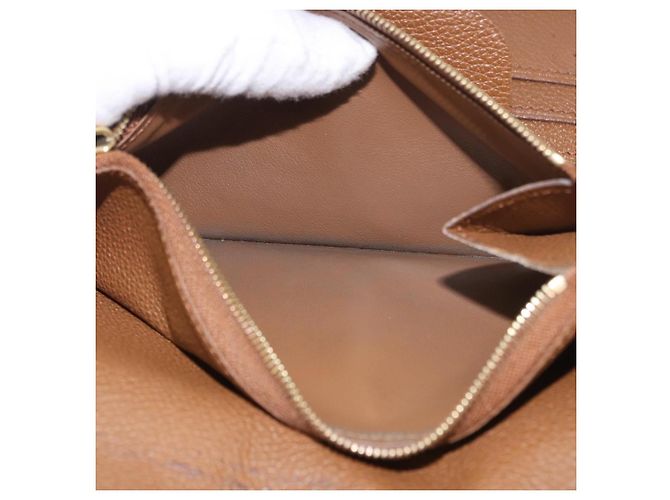LOUIS VUITTON Empreinte Portefeuille Virtuose Wallet Brown LV Auth bs36043 Marrone - vista 11
