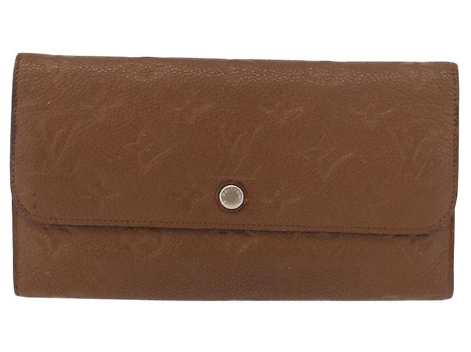 LOUIS VUITTON Empreinte Portefeuille Virtuose Wallet Brown LV Auth bs36043 Marrone - vista 13