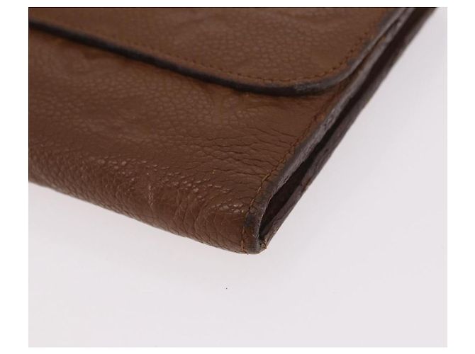 LOUIS VUITTON Empreinte Portefeuille Virtuose Wallet Brown LV Auth bs36043 Marrone - vista 14