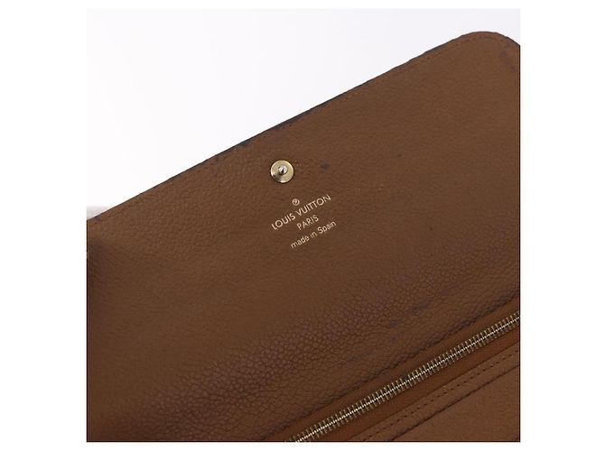 LOUIS VUITTON Empreinte Portefeuille Virtuose Wallet Brown LV Auth bs36043 Marrone - vista 17