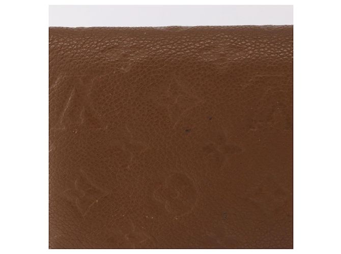 LOUIS VUITTON Empreinte Portefeuille Virtuose Wallet Brown LV Auth bs36043 Marrone - vista 3