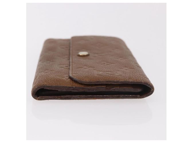 LOUIS VUITTON Empreinte Portefeuille Virtuose Wallet Brown LV Auth bs36043 Marrone - vista 4