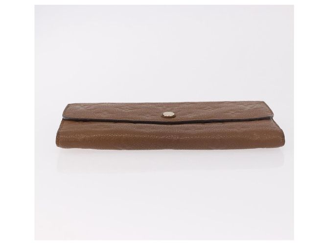 LOUIS VUITTON Empreinte Portefeuille Virtuose Wallet Brown LV Auth bs36043 Marrone - vista 6