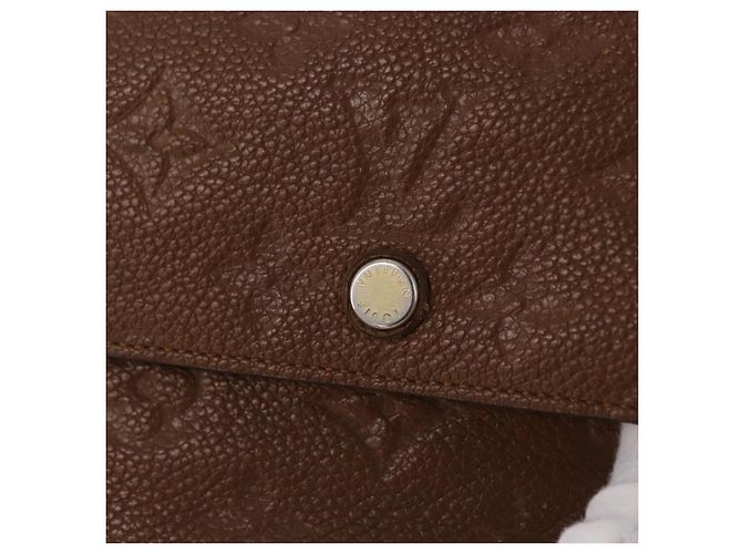 LOUIS VUITTON Empreinte Portefeuille Virtuose Wallet Brown LV Auth bs36043 Marrone - vista 9