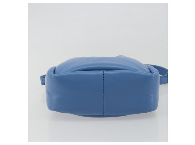 Borsa PRADA in pelle 2way Blu Argento Auth 191476SM - vista 5