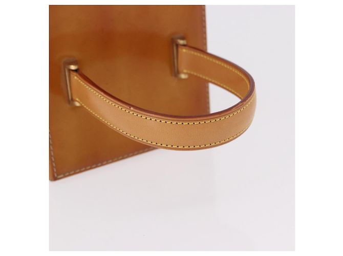 LOUIS VUITTON Vernis Bleecker Cosmetic Pouch Beige M91002 LV Auth BA13925 - vista 8