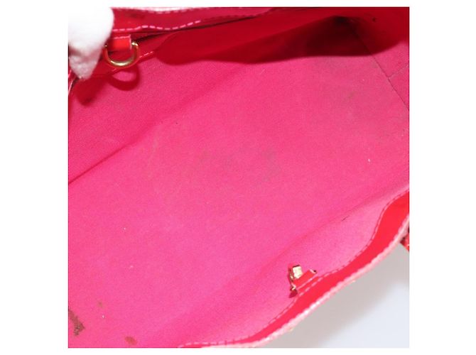 LOUIS VUITTON Borsa Monogram Vernis Wilshire PM Rose Pop M93643 Auth gh2207 Rosa - vista 11