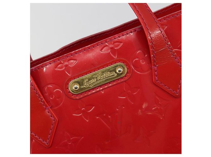 LOUIS VUITTON Borsa Monogram Vernis Wilshire PM Rose Pop M93643 Auth gh2207 Rosa - vista 19