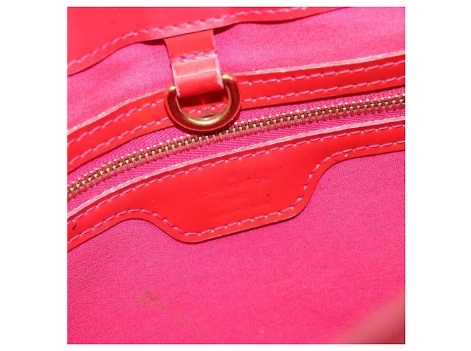 LOUIS VUITTON Borsa Monogram Vernis Wilshire PM Rose Pop M93643 Auth gh2207 Rosa - vista 20