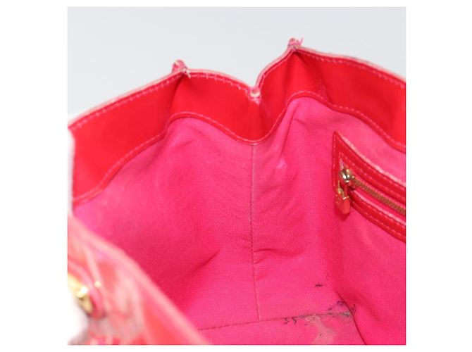 LOUIS VUITTON Borsa Monogram Vernis Wilshire PM Rose Pop M93643 Auth gh2207 Rosa - vista 22