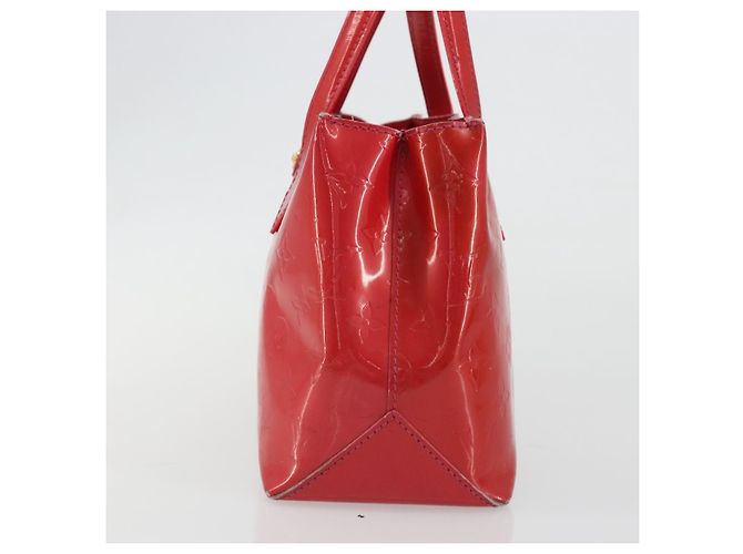 LOUIS VUITTON Borsa Monogram Vernis Wilshire PM Rose Pop M93643 Auth gh2207 Rosa - vista 4