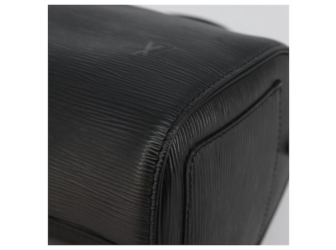 LOUIS VUITTON Epi Speedy 25 Hand Bag Black M59042 LV Auth 190404SAV - view 10