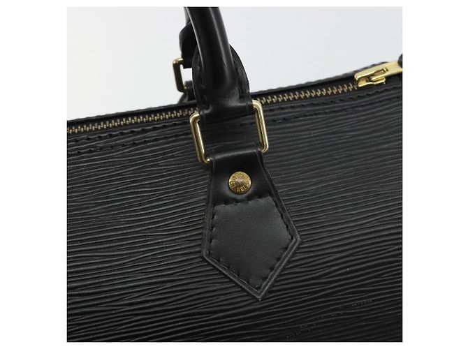 LOUIS VUITTON Epi Speedy 25 Hand Bag Black M59042 LV Auth 190404SAV - view 15