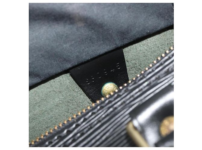 LOUIS VUITTON Epi Speedy 25 Hand Bag Black M59042 LV Auth 190404SAV - view 22