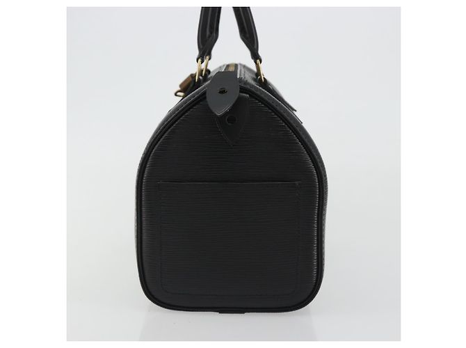 LOUIS VUITTON Epi Speedy 25 Hand Bag Black M59042 LV Auth 190404SAV - view 5