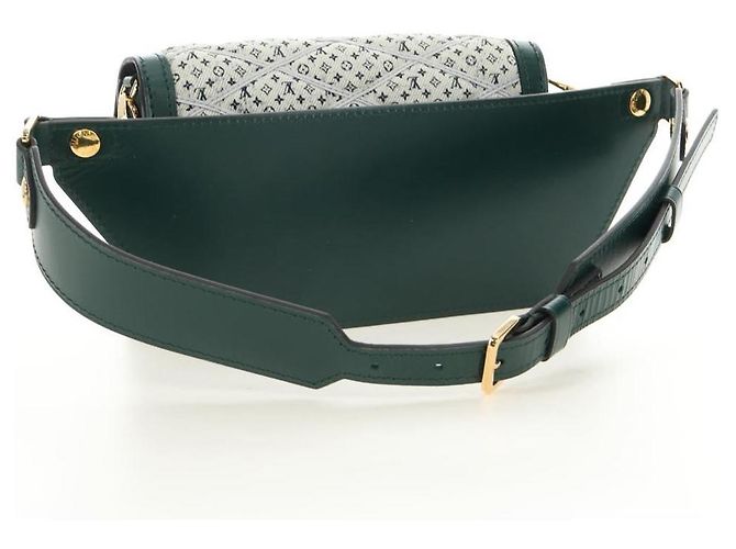 LOUIS VUITTON Monogram Maltage Line Bum Bag Dauphine Green M44724 Auth 189902M Verde Monogramma - vista 7