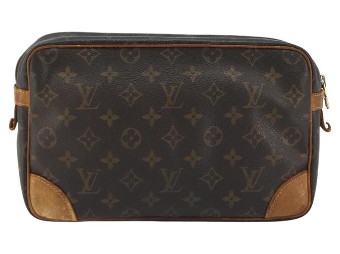 LOUIS VUITTON Monogram Compiegne 28 Clutch Bag M51845 LV Auth BA13913 Monogramma - vista 2