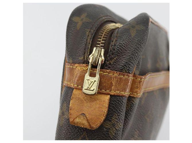 LOUIS VUITTON Monogram Compiegne 28 Clutch Bag M51845 LV Auth BA13913 Monogramma - vista 8
