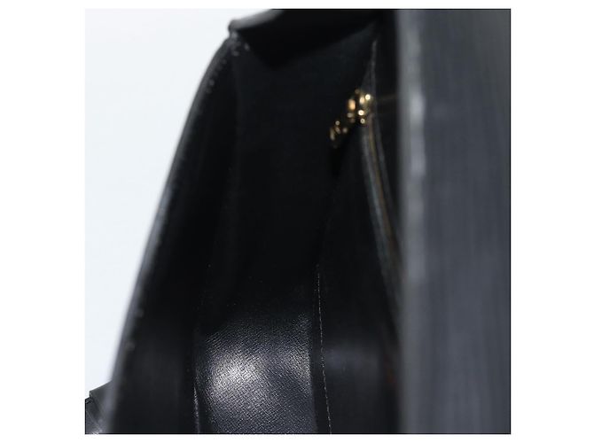 Borsa a Spalla LOUIS VUITTON Epi Saint Cloud GM Nero M52192 LV Auth 191640 - vista 24