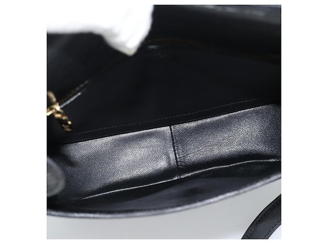 Borsa a Spalla LOUIS VUITTON Epi Saint Cloud GM Nero M52192 LV Auth 191640 - vista 9