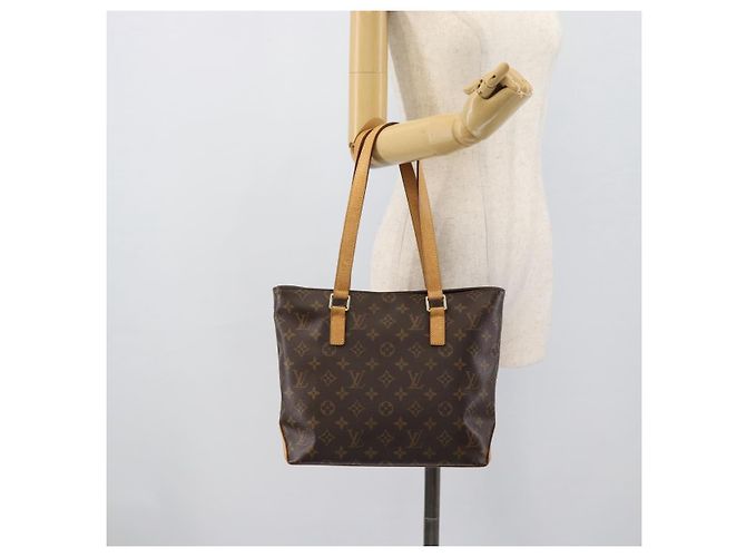 LOUIS VUITTON Borsa Tote Cabas Piano Monogram M51148 LV Auth ka5095A Monogramma - vista 21