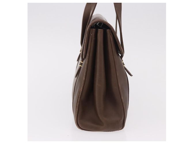 GUCCI Handtasche Leder Braun Gold 000 46 4857 Auth 190970 Golden - Ansicht 4