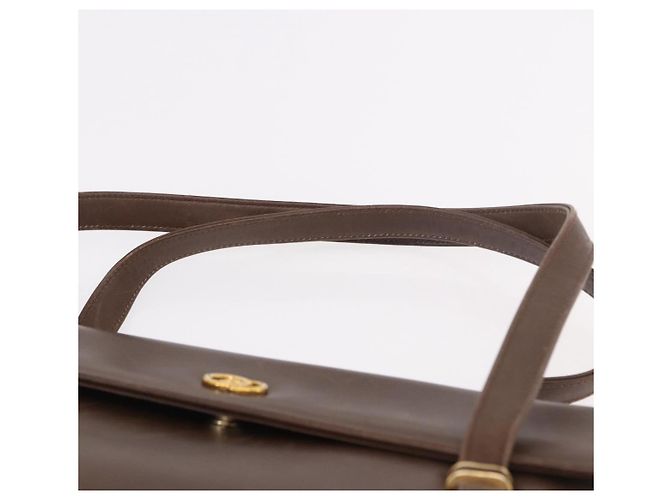 GUCCI Handtasche Leder Braun Gold 000 46 4857 Auth 190970 Golden - Ansicht 8