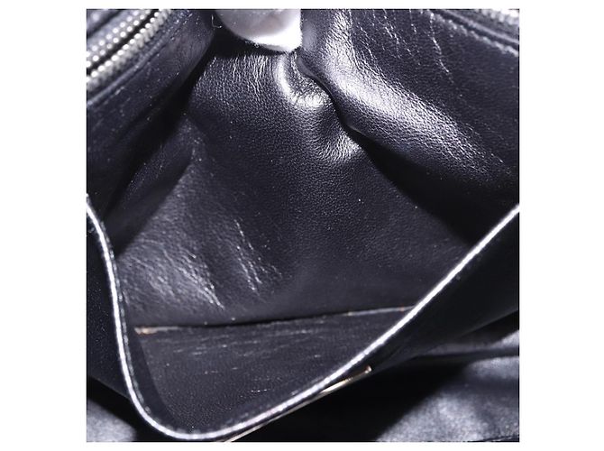 Clutch PRADA in pelle bianco e argento Auth BA13824V - vista 23