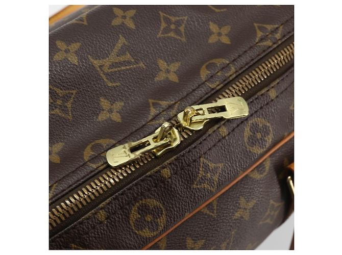 LOUIS VUITTON Borsa Boston Monogram Sirius 45 M41408 LV Auth 189157 Monogramma - vista 10
